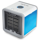 Portable Air Cooler, Mini Air Conditioner with Humidifier, Evaporative Cooler with Ice Tank, USB Desk Fan