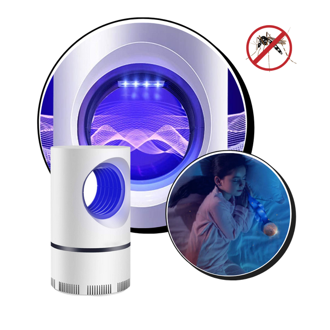 Indoor Mosquito Trap, UV Mosquito Killer Lamp with Suction Fan, Outdoor Mosquito Trap for Garden and Balcony