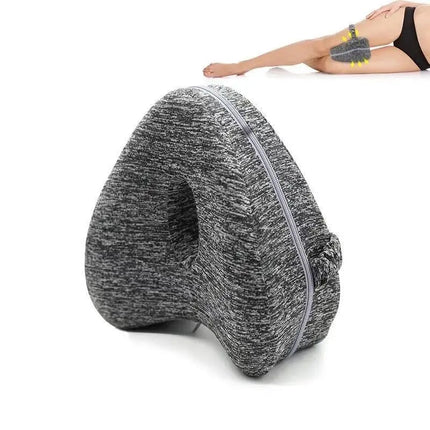 Knee Pillow for Side Sleepers, Pillow Between Knees with Washable Cover