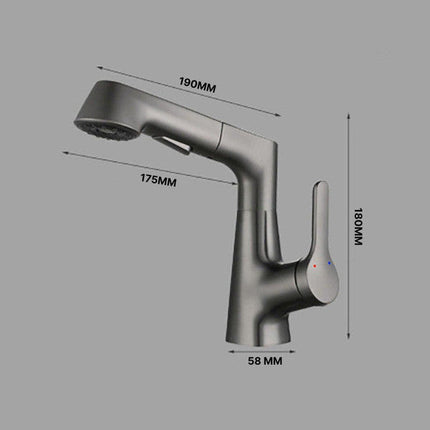 Bathroom Faucet with Pull Out Sprayer – image 9