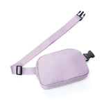 Tuzwa Water-Resistant Waist Bag – Adjustable Fanny Pack with Spacious Storage, Lightweight Belt Bag for Travel, Gym & Everyday Use