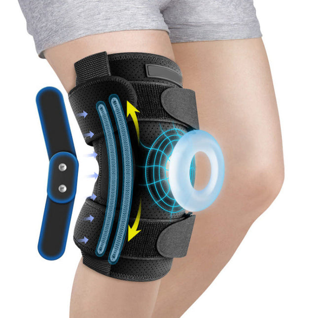 Arthritis Knee Brace Hinged for Meniscus Tear, ACL MCL LCL Knee Stabilizer Brace, Knee Support for Pain