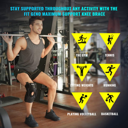 Arthritis Knee Brace Hinged for Meniscus Tear, Knee Support for Pain – image 7