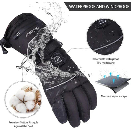 Heated Gloves for Men and Women, Winter Gloves for Cold Weather