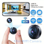 OPTIGUARD | Mini WiFi Camera 1080P HD with Night Vision & Motion Detection | Compact Security Solution for Home and Office 0
