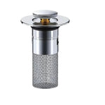 Odor Isolation Sink Stopper | Pop-Up Drain Stopper with Strainer | Effortless Cleaning for a Fresh Bathroom or Kitchen 0