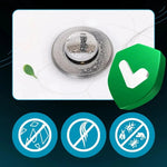 Odor Isolation Sink Stopper | Pop-Up Drain Stopper with Strainer | Effortless Cleaning for a Fresh Bathroom or Kitchen 5