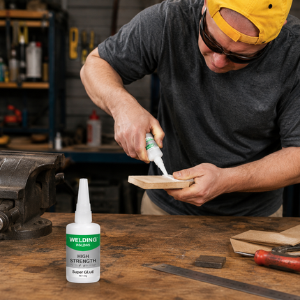 Welding High Strength Oily Glue, Clear Waterproof Instant Adhesive for Metal, Glass, Ceramic Tiles, Wood, Rubber and Acrylic