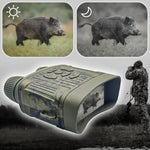 OptiClear | Night Vision Binoculars with 1000ft Infrared Range | HD Display for Clear Viewing 1