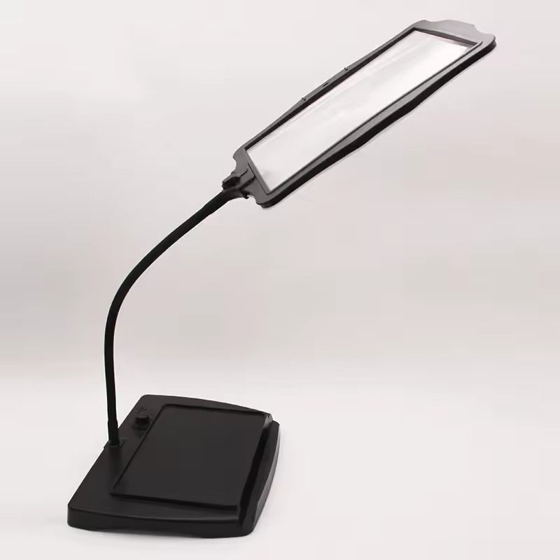 OptiView | LED Magnifying Floor Lamp with 3X Lens & Flexible Gooseneck | Hands-Free Lighting for Detailed Tasks 7