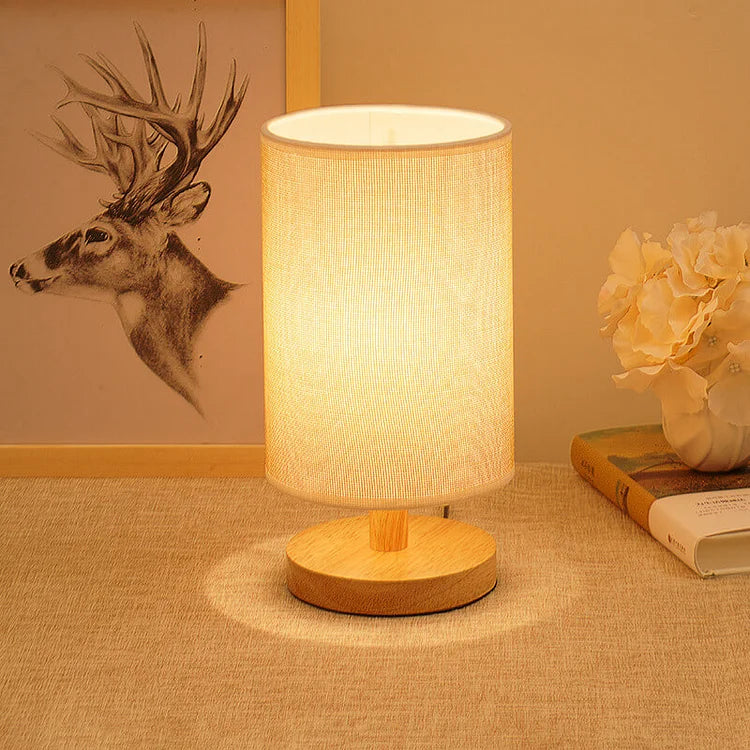 Organic Glow | Dimmable LED Table Lamp with Remote Control | Eco-Friendly Design for Serene Ambiance 5
