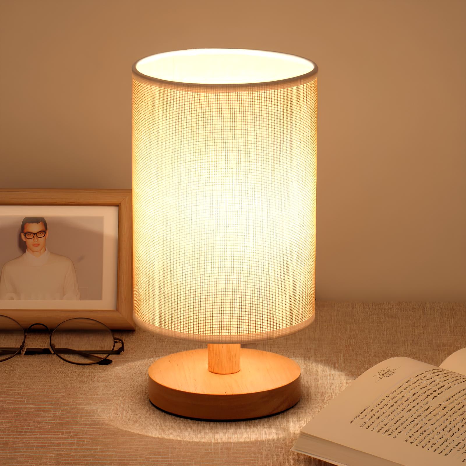 Organic Glow | Dimmable LED Table Lamp with Remote Control | Eco-Friendly Design for Serene Ambiance 9