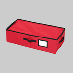 Ornament Storage Box with Removable Trays | Durable 600D Oxford Fabric for Organized Holiday Decor 6