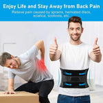 OrthoFlexa | 360° Lumbar Support Belt with Memory Aluminum & Steel Springs | Breathable Design for Pain Relief 5