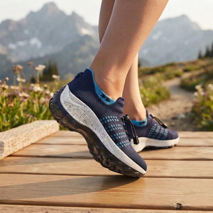 Orthopedic Shoes, Plantar Fasciitis Shoes with Arch Support, Wide Toe Box Shoes, Breathable Walking Sneakers