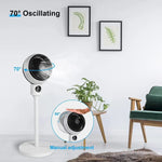Oscillating Table Fan with Remote Control & Quiet Operation | Versatile Cooling for Home and Office 5