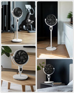 Oscillating Table Fan with Remote Control & Quiet Operation | Versatile Cooling for Home and Office 6