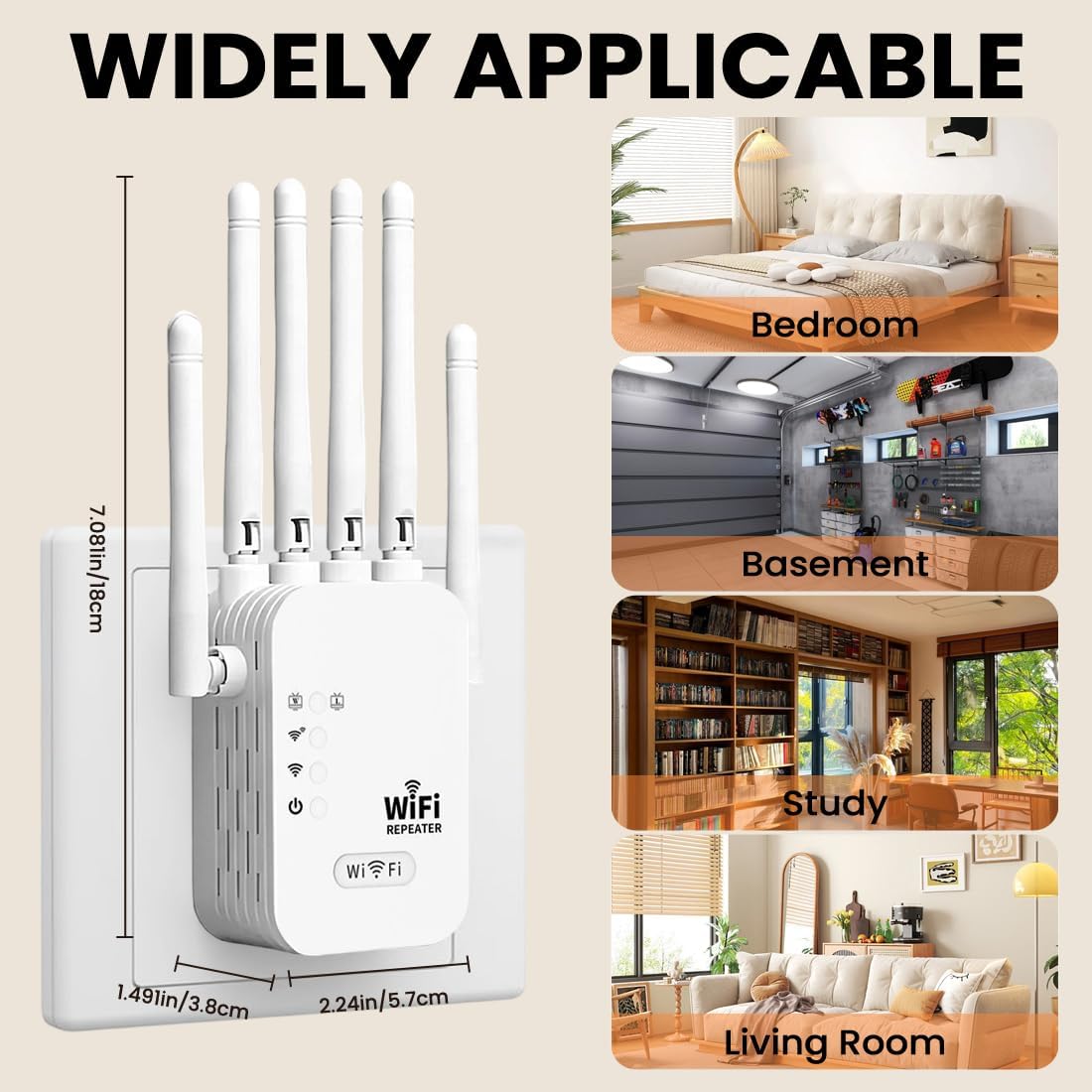 Outdoor Connectivity | Long-Range WiFi Extender with Weather-Resistant Design | Enhanced Signal for Seamless Streaming 8
