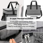 Outdoor Essentials | 33L Waterproof Cooler Bag with Insulation | Spacious Design for Fresh Snacks and Beverages 5
