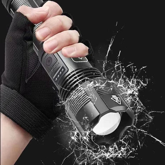Outdoor Essentials | Waterproof Military Laser Pocket Lamp with Adjustable Zoom | Versatile Lighting for Adventures 0