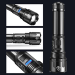 Outdoor Essentials | Waterproof Military Laser Pocket Lamp with Adjustable Zoom | Versatile Lighting for Adventures 1