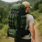 Outdoor Explorer | 90L Waterproof Hiking Backpack with Ergonomic Comfort | Lightweight Travel Pack for Ultimate Durability 0