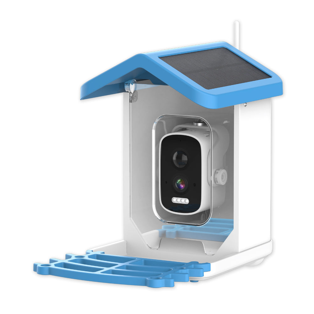 Outdoor Smart Bird Feeder Camera with HD Video & Solar Roof | Ideal for Birdwatching 4