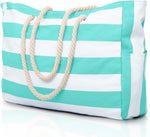 Oversized Waterproof Beach Tote Bag with Multiple Pockets | Stylish Beach Bags for Women for Coastal Adventures 11
