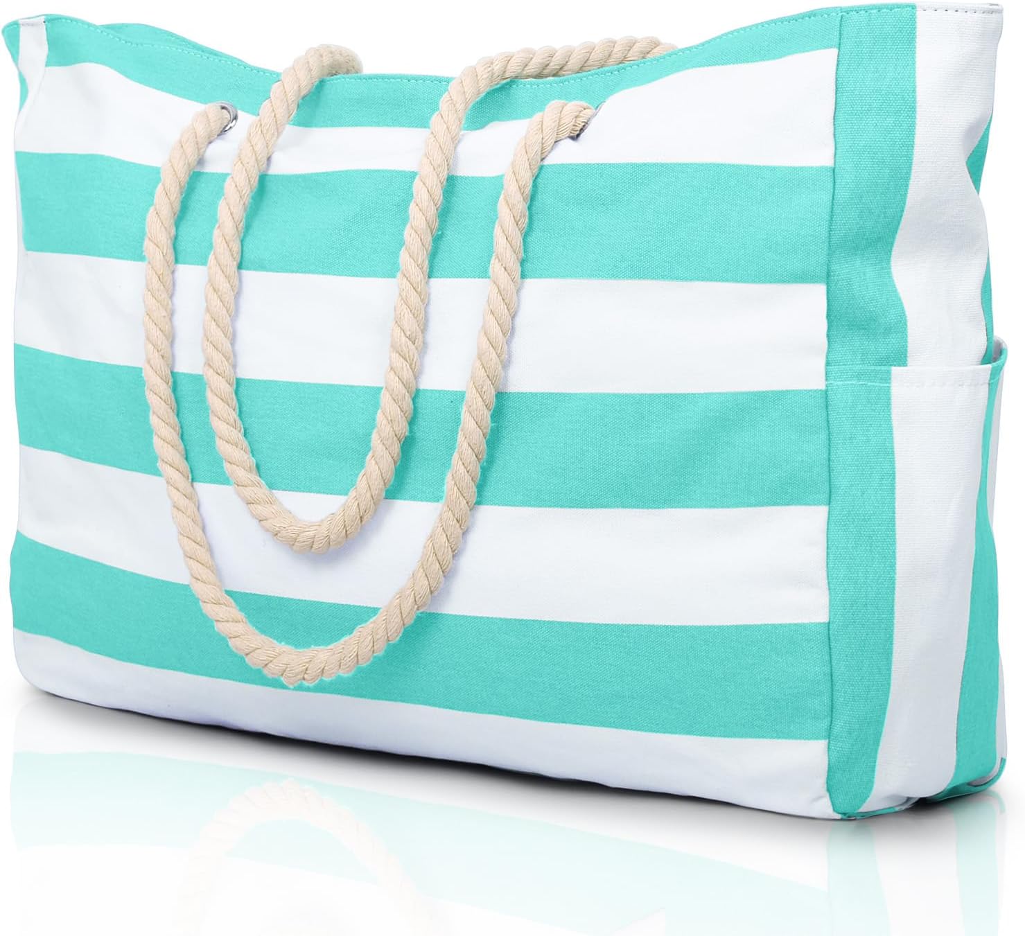 Oversized Waterproof Beach Tote Bag with Multiple Pockets | Stylish Beach Bags for Women for Coastal Adventures 11