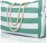 Oversized Waterproof Beach Tote Bag with Multiple Pockets | Stylish Beach Bags for Women for Coastal Adventures 18