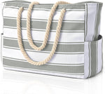 Oversized Waterproof Beach Tote Bag with Multiple Pockets | Stylish Beach Bags for Women for Coastal Adventures 19