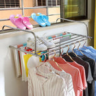 Drying Rack for Balcony and Patio, Foldable Clothes Drying Rack, Extendable Stainless Steel Laundry Rack for Outdoor