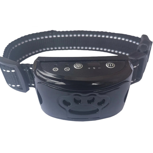 Anti Bark Dog Collar for Training, No Shock Bark Collar with Vibration and Sound, Rechargeable Dog Training Collar