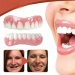 Tuzwa Silicone Denture Adjustment Set – Reusable Flexible Upper & Lower Denture Fit Material for Adults, Easy to Clean