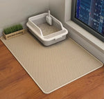 PawGuard | Cat Litter Mat with Dual-Layer Design for Easy Cleanup | Water-Resistant and Machine Washable 0