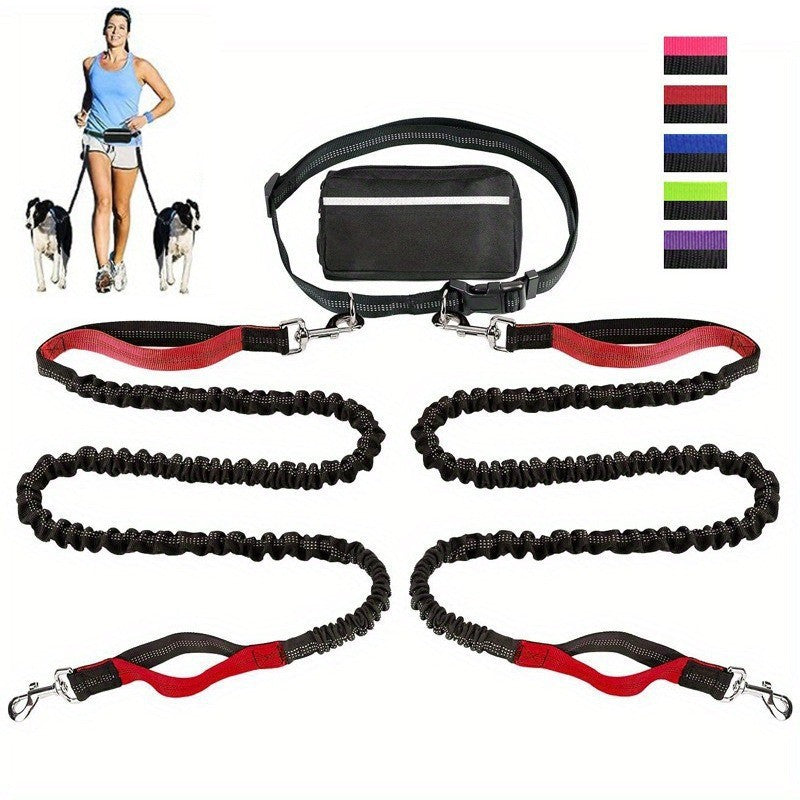 PawsFree Pro | Hands-Free Dog Leash with Adjustable Hip Belt | Enjoy Stress-Free Walks and Runs 17