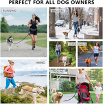 PawsFree Pro | Hands-Free Dog Leash with Adjustable Hip Belt | Enjoy Stress-Free Walks and Runs 6