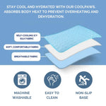 Pawsitive Comfort | Dog Cooling Mat with Pressure Activation | Lightweight & Portable for Instant Relief 5