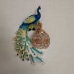 PeacockCrystal | Elegant Colorful Resin Wall Sconce Lamp 7