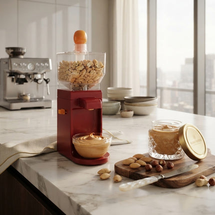 Peanut Butter Maker, Electric Peanut Butter Machine, Mini Grinder for Nuts, Nut Butter Grinder and Seed Grinder