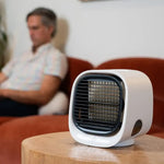 Personal Cooling Fan | Mini Air Conditioner with Adjustable Mist | Compact Design for Comfort 0