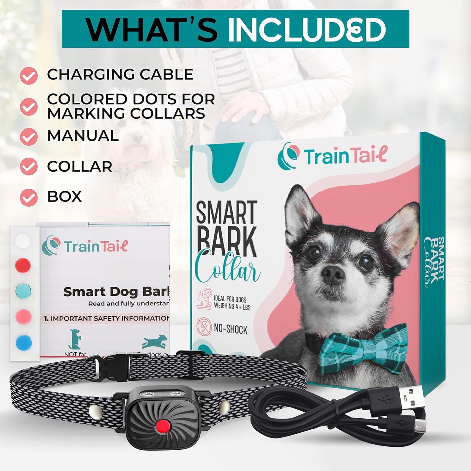 PetSilence | Anti Bark Collar for Small Dogs with Gentle Vibration | Adjustable Fit for Comfortable Training 6