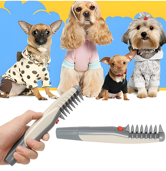 Pet Grooming Tool | Detangling Comb for Easy Knot Removal | Comfortable Grooming Experience 4