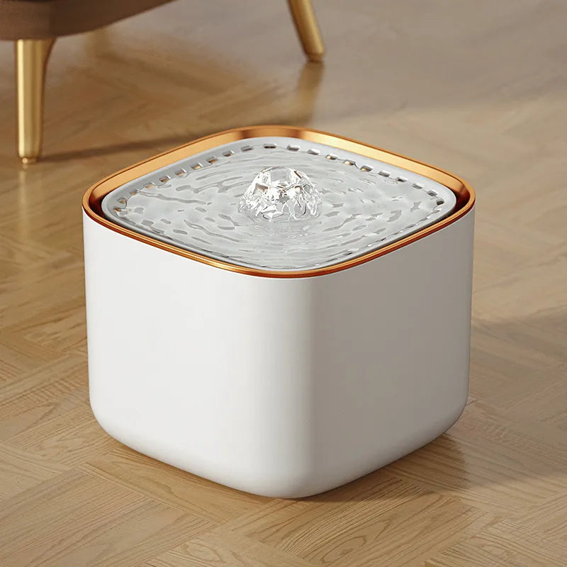 Pet Hydration Station | Ultra-Quiet 3L Water Fountain with Adjustable Flow | BPA-Free Design for Healthy Hydration 6
