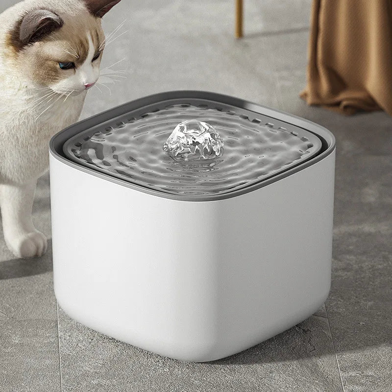 Pet Hydration Station | Ultra-Quiet 3L Water Fountain with Adjustable Flow | BPA-Free Design for Healthy Hydration 8