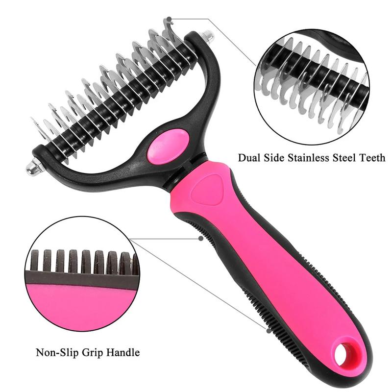 Pet Pro | Dog Brush & Cat Brush with Innovative Design | Deshedding Tool for Effortless Grooming 7