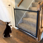 Pet Safety Series | Dog Gate Indoor with Easy Installation | Portable Mesh Barrier for Secure Spaces 0