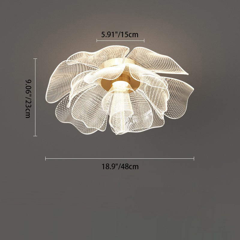 PetalGlow | Elegant Modern LED Flush Mount Ceiling Light Fixture 4