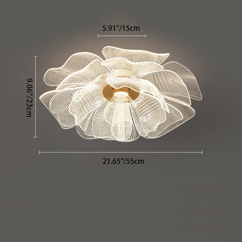 PetalGlow | Elegant Modern LED Flush Mount Ceiling Light Fixture 5