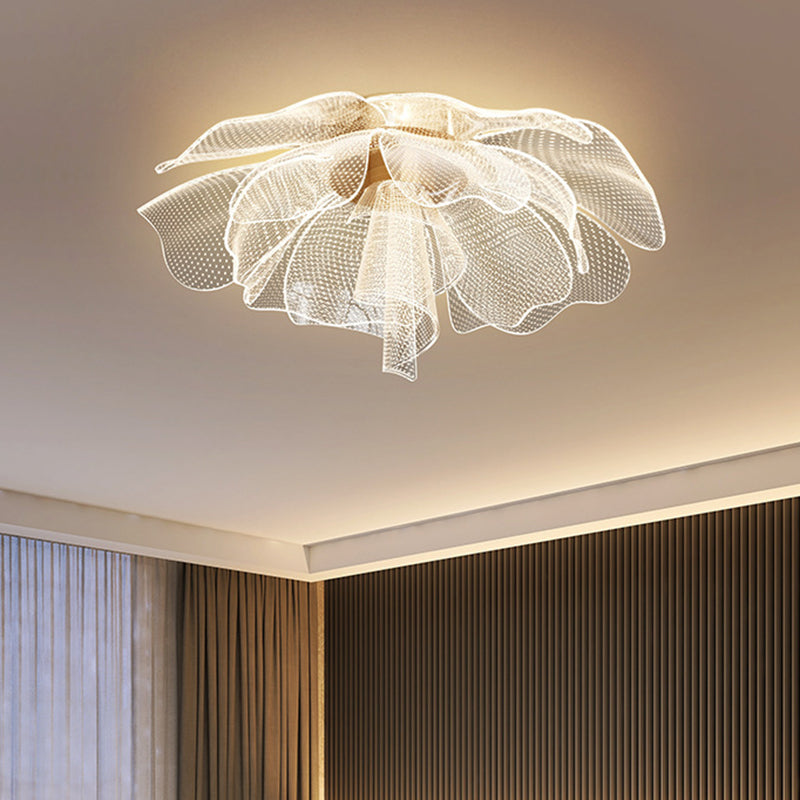 PetalGlow | Elegant Modern LED Flush Mount Ceiling Light Fixture 9